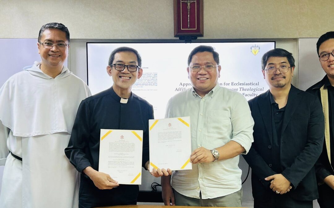 Official Transmittal of the Decrees of Canonical Erection and Affiliation of SATMI