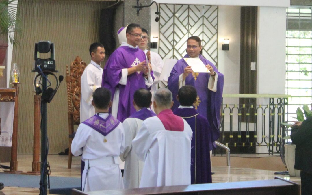 Holy Eucharistic Celebration and the Formal Inauguration